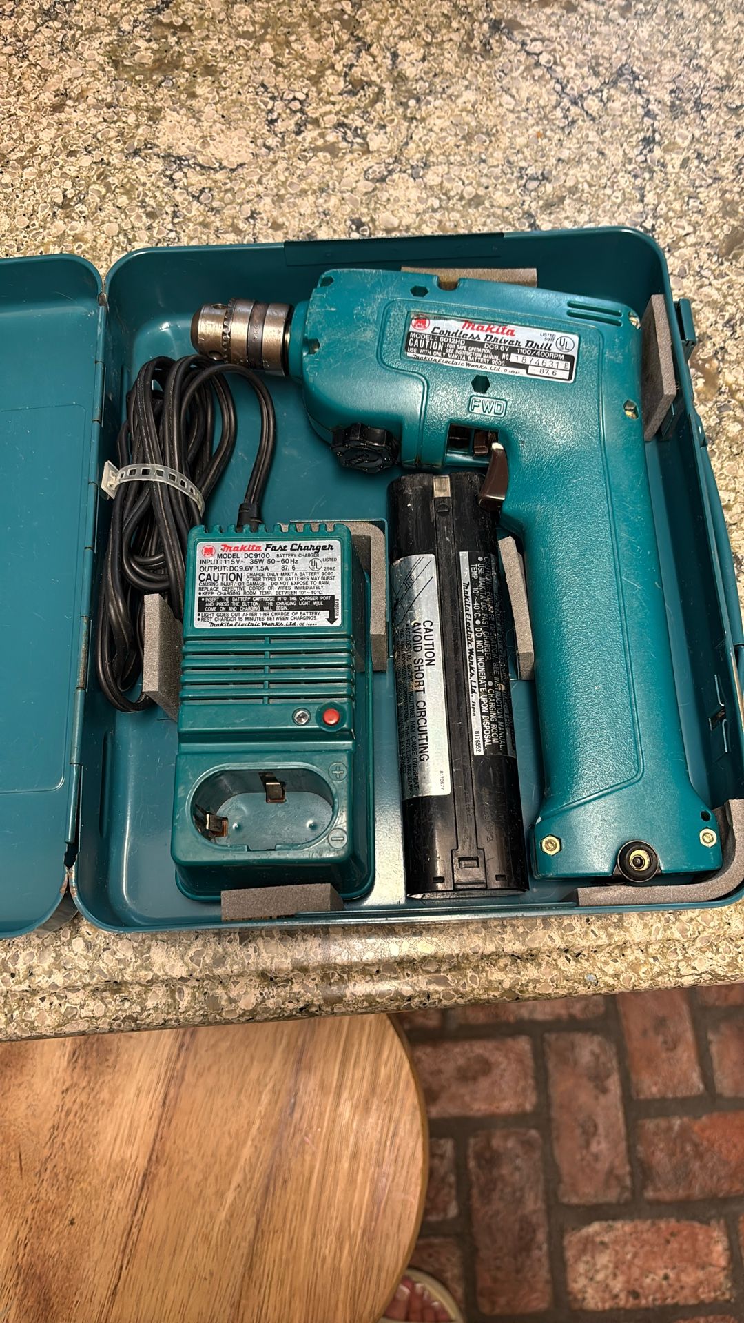 Akita Cordless Driver Drill /Battery Case