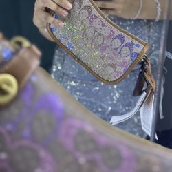 Coach Rainbow Candy Crystal Swinger 20