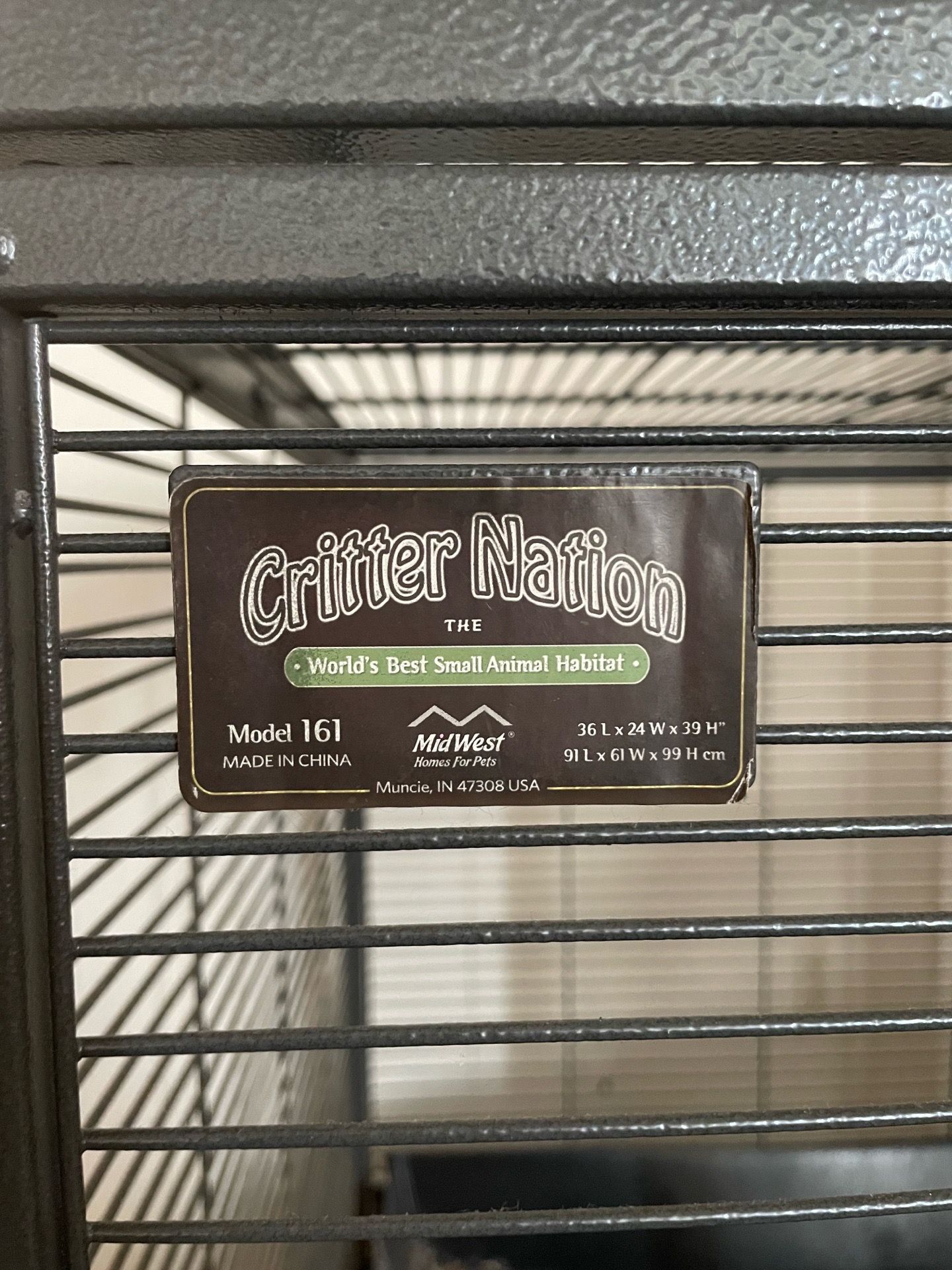 Critter Nation Small Animal Enclosure