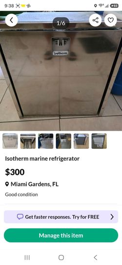 Isotherm marine fridge