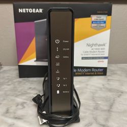 Netgear AC 1900  Cable/voice