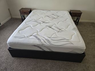 Queen Mattress & Bedframe