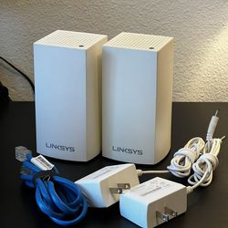 Linksys Wifi Mesh Routers (set of 2)