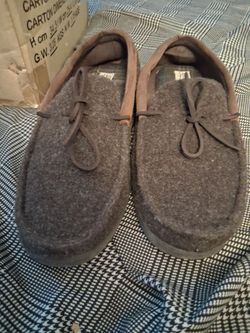 Have plenty of comfy slippers for sale for $5 each. I have about 10 pairs left