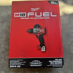 Milwaukee M18 FUEL 1/2” Hammer Drill