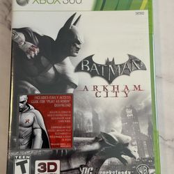 Batman Arkham City For Microsoft Xbox 360 Video Game 
