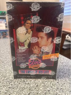 1992 Elvis Collection Series Two … 36 packs… New and Sealed!!