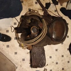 Vintage Handcrafted Leather Adult Saddle