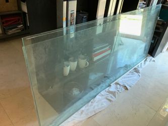 Glass shower 82 x 35.5 three glass panel and one door 24 x 82 plus side glass