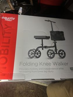 Folding Knee Walker Mobility Chair