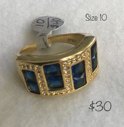 New 18k gold filled ring, size10, Great Gift! 🎁