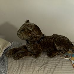 Jumbo Sized Stuffed Cheetah 