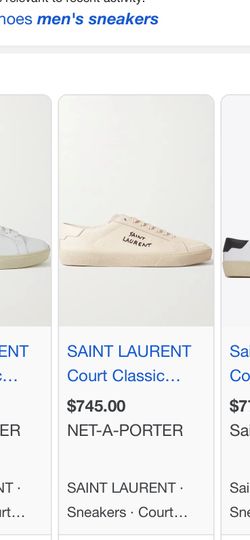 Saint Laurent Men Shoes Size 9