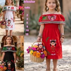 Girls Mexican Dresses - Variedad de Vestidos Para Niñas