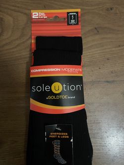 Gold Toe Compression, Socks, Size Large