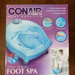 Conair Deluxe Multi-Jet Foot Spa