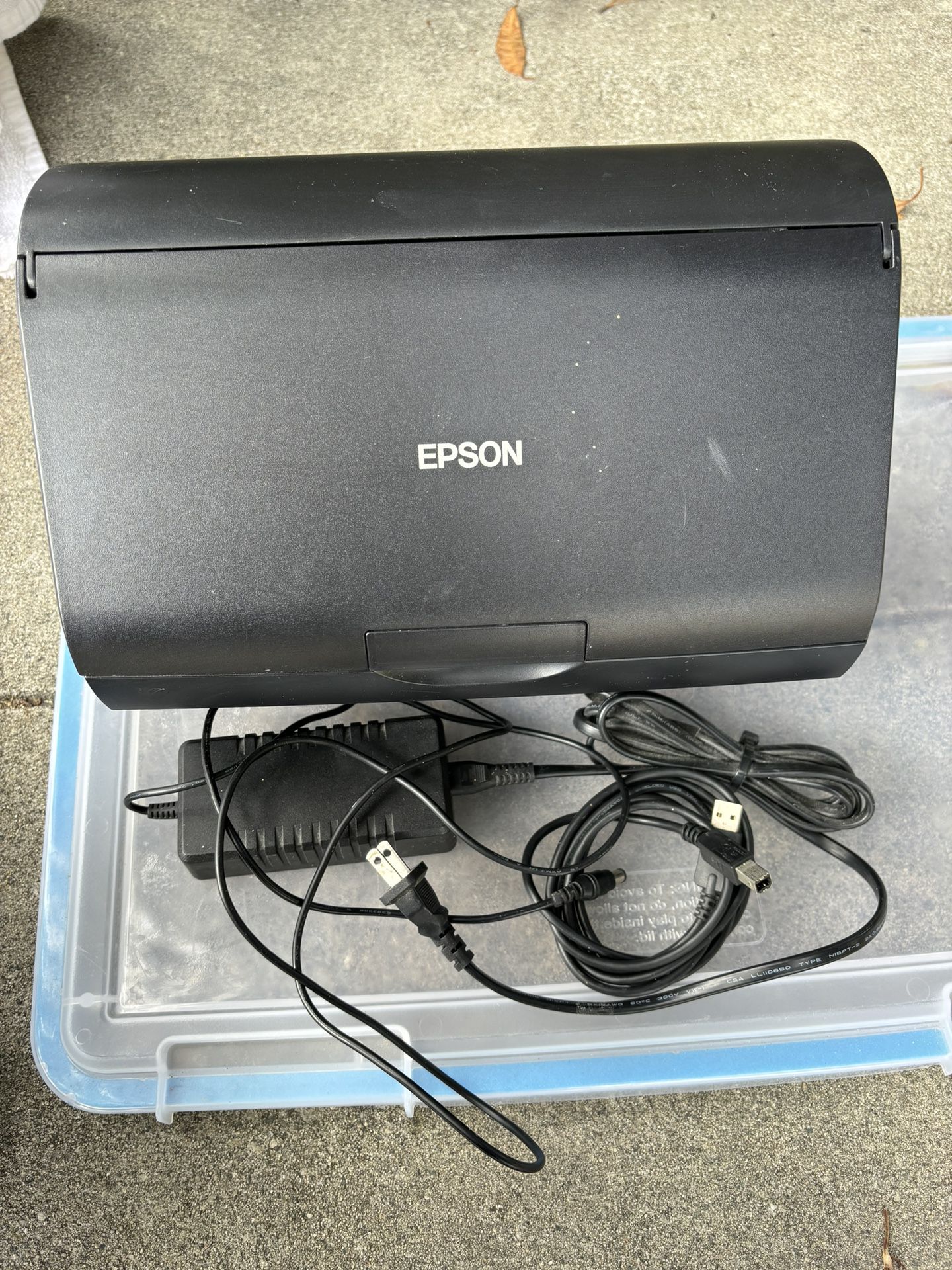 Epson WorkForce GT-S80 Duplex Document Scanner w/ Power Adapter & USB Cord