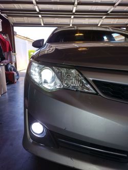 HiD an LED headlights