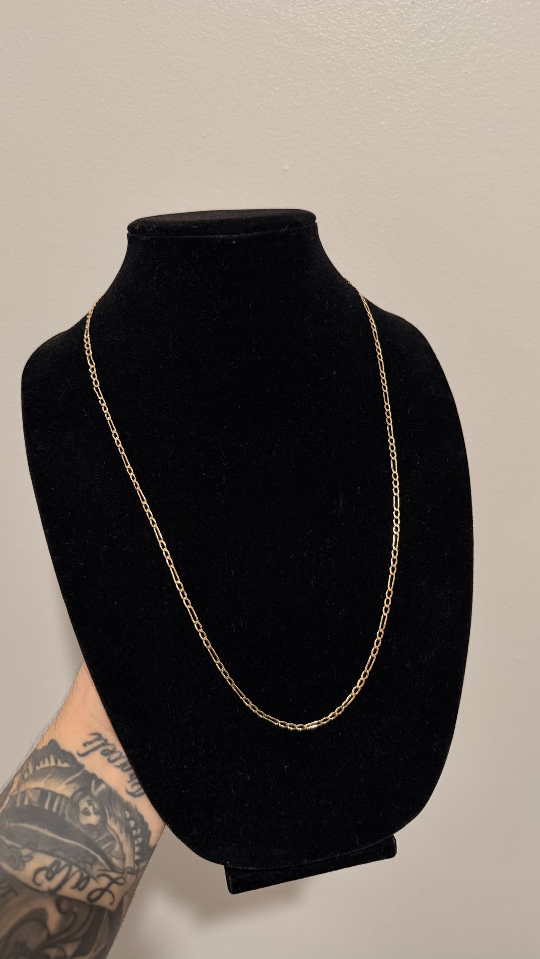 14k Gold Figaro Chain