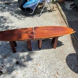 End Tables  Natural Wood Planks