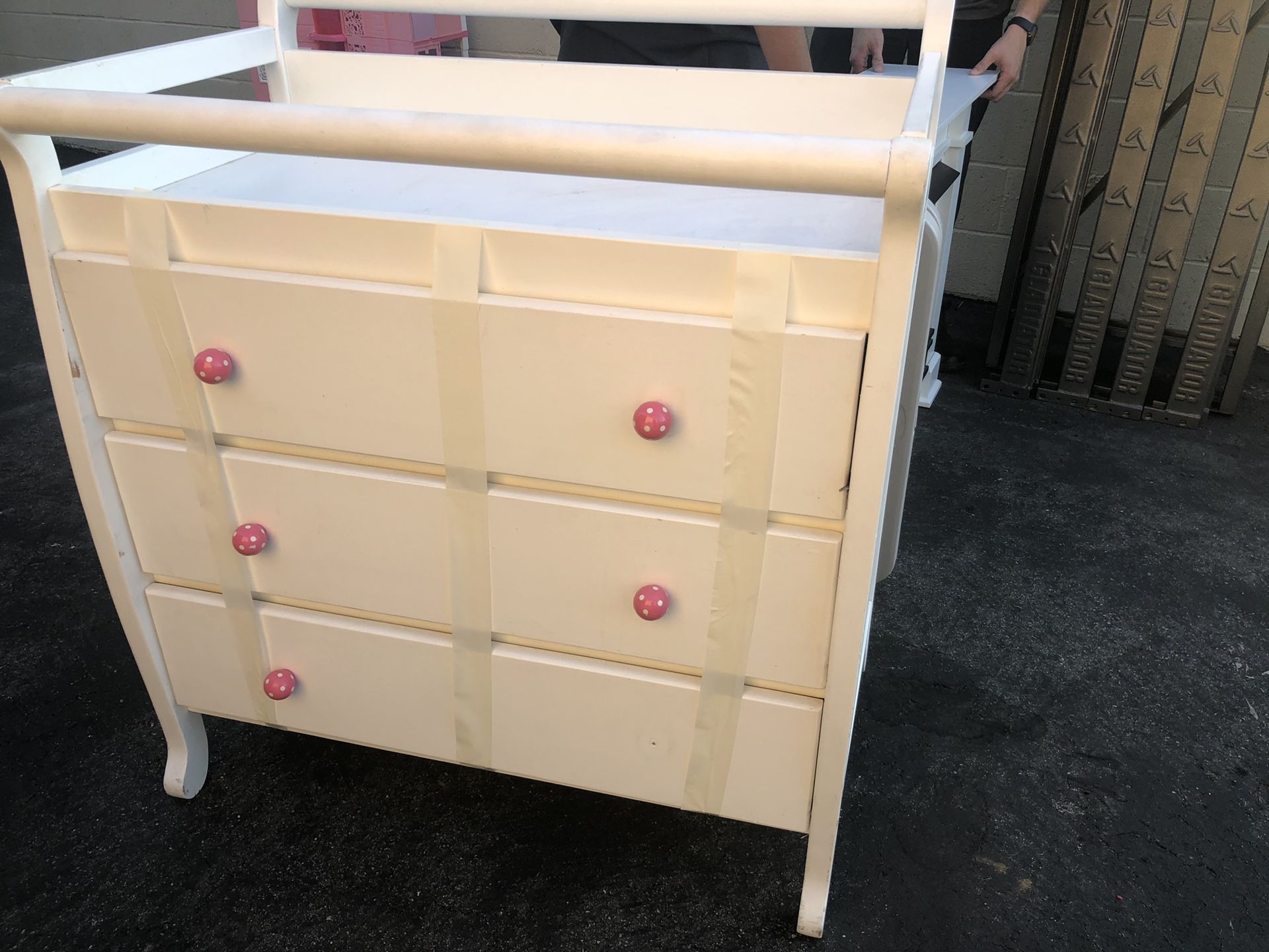 Baby changing table