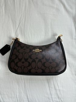 Brown Coach Shoulder Bag