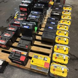 Car Battery 24f H5 34 78 65 48 49 47 H6 H7 51r 94r 86 H8 H9 Truck SUV And Car Batteries with Warranty. $60 + Core. Bateria para cualquier carro COVINA