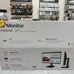 LG 27” LED AMD Monitor! $229 Cash Or Card Deal!