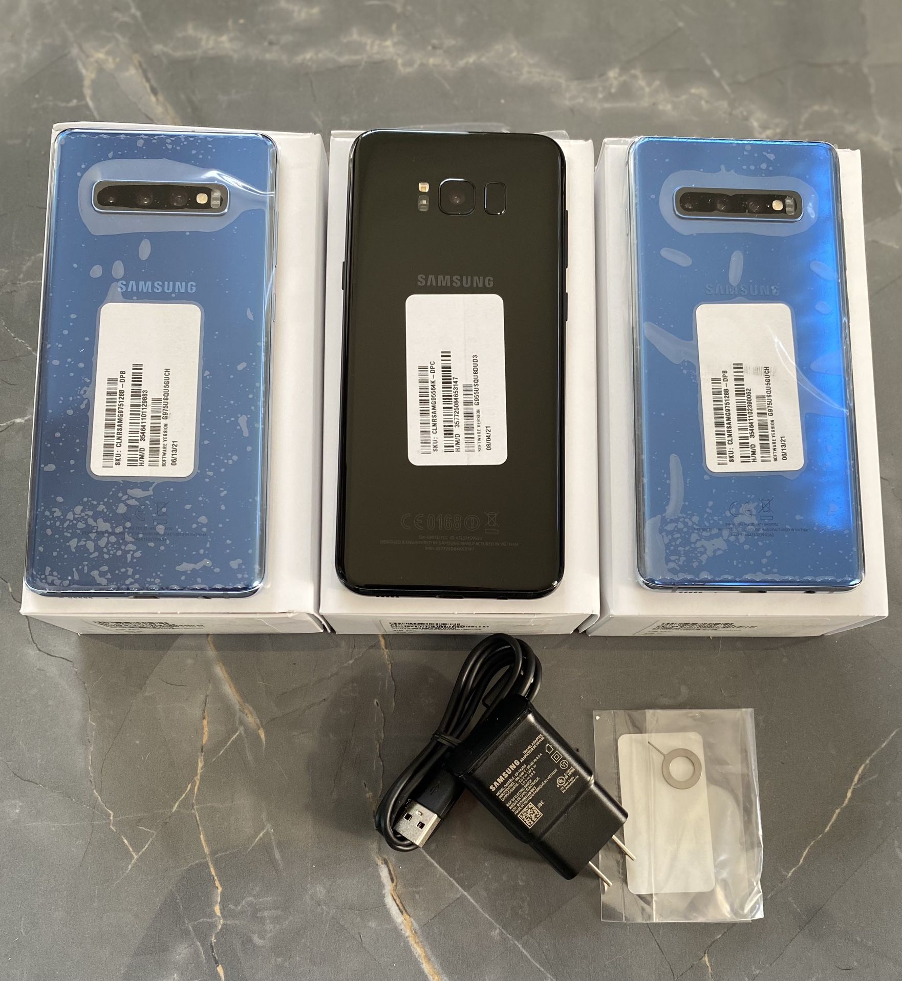 Samsung Galaxy S10 Plus New!!and 8Factory (Unlocked)All