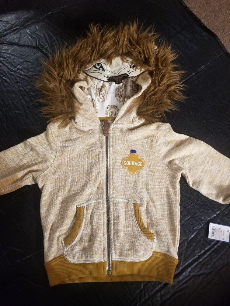 Toddler Fleece Jacket With Hood