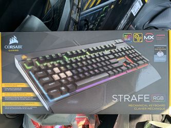 NEW Corsair Strafe RGB Keyboard Cherry Browns
