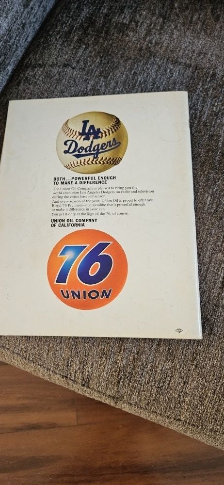Dodgers 1966 World Series Program