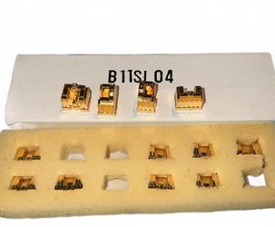 Franklin Mint Monopoly Collectors Edition Set of 12 Gold Plated Hotels BRAND NEW