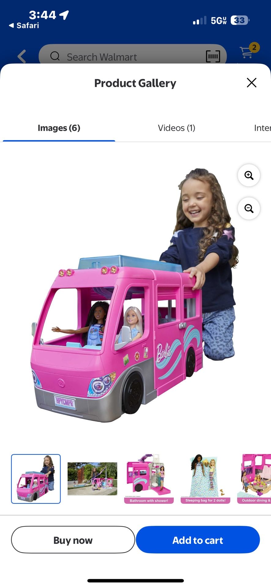 Barbie Dream Camper RV