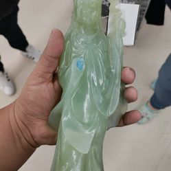 Jade Statue 10 Inches Tall
