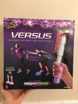 Capture The Flag Night Zone Light Up Outdoor Game by Toy Smith- Brand New! Won’t Last! Ships out ASAP!