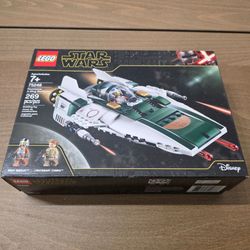 Retired. Lego Star Wars 74248 Resistance A Wing New!