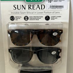Sunglass Readers/ Sun Readers +2.50