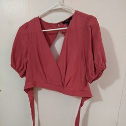 Women's Ballet Style Crop Top (Forever 21)