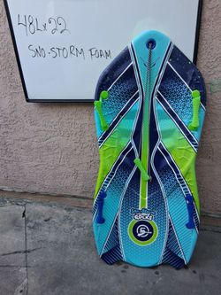 Sno-Storm Rocks Foam Sled 48x22