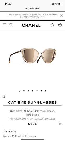 Chanel Cat-Eye Sunglasses for Sale in Seattle, WA - OfferUp