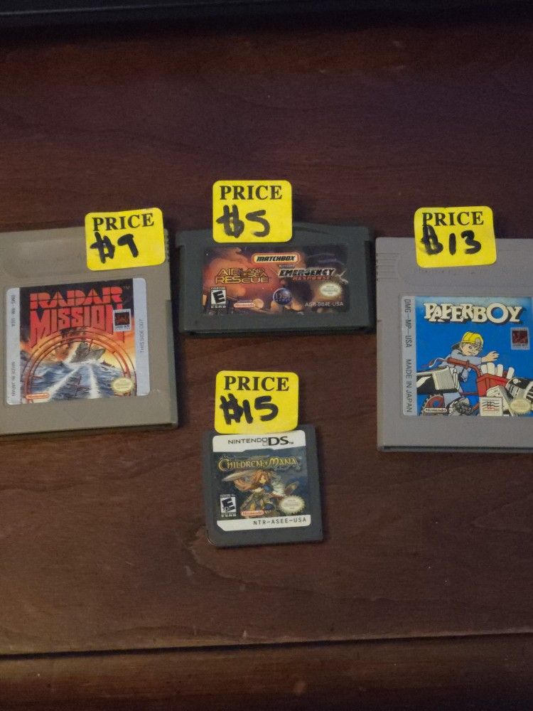 Nintendo Gameboy Advance Ds Lot - $40