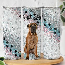 Bullmastiff Dog 20oz Tumbler Design 