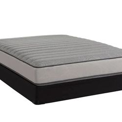 NEW CORT Comfort Mattress & Boxspring Set, XL Twin
AND Frame
