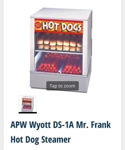 APW Wyott DS-1A Mr Frank Hot Dog Steamer