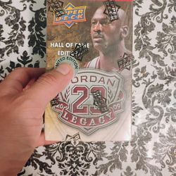 Micheal Jordan 100 Card Set Hall Of Fame Edition 