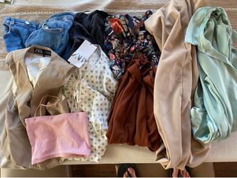 Zara Pants & Tops Sizes S & M (only $12 to get 9 items)