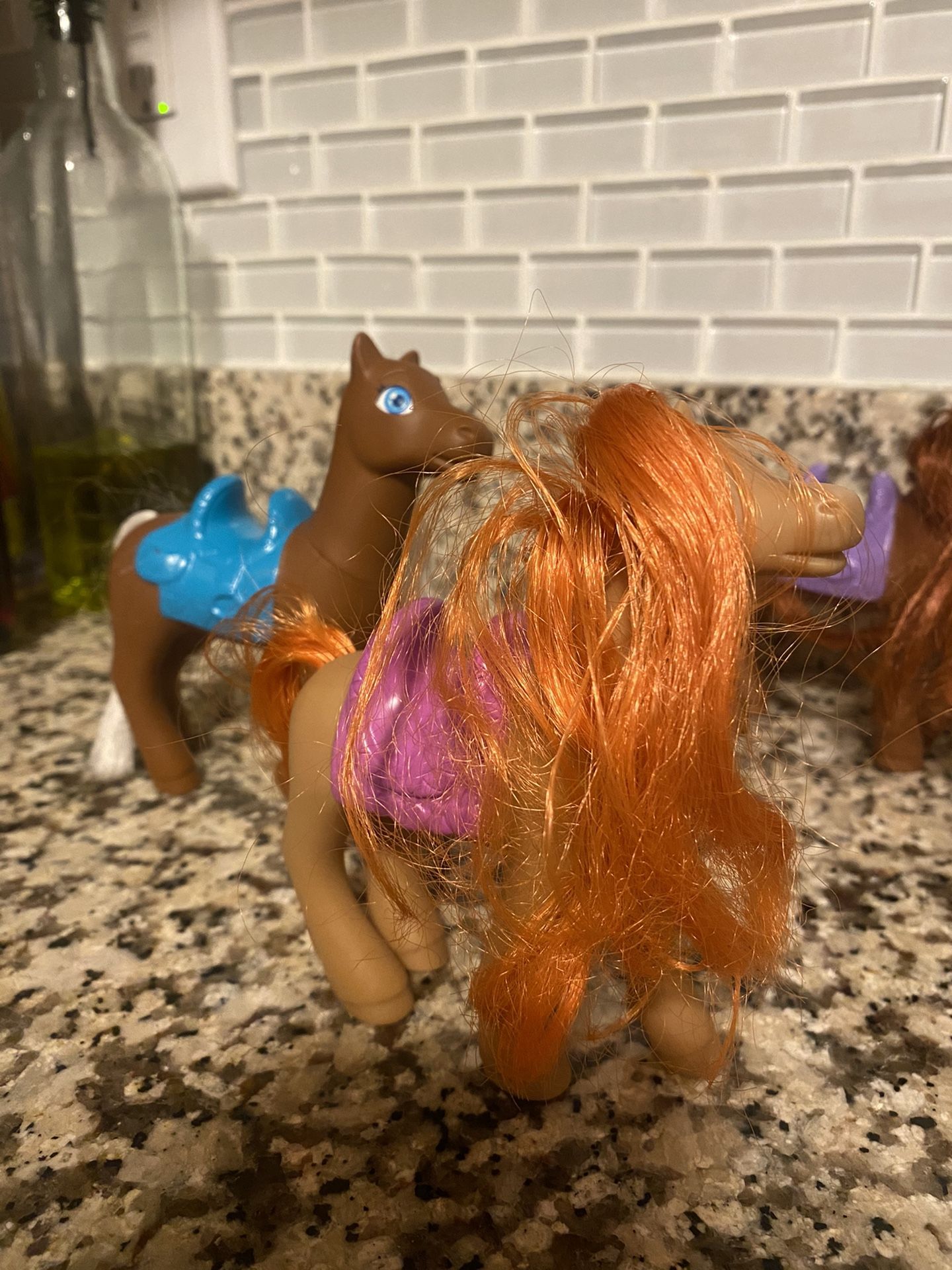 3 Mattel Ponies 1989 Mold