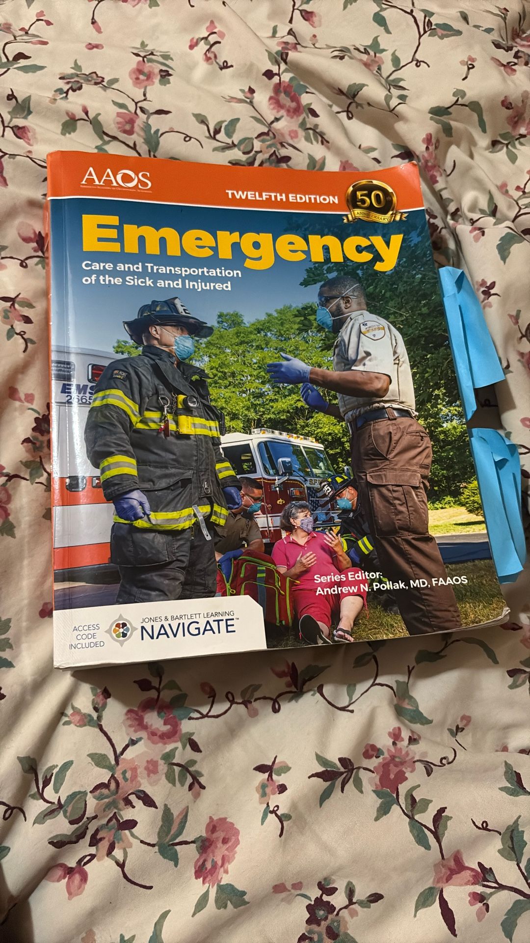 Jones And Bartlett 12 Edition Book For EMT