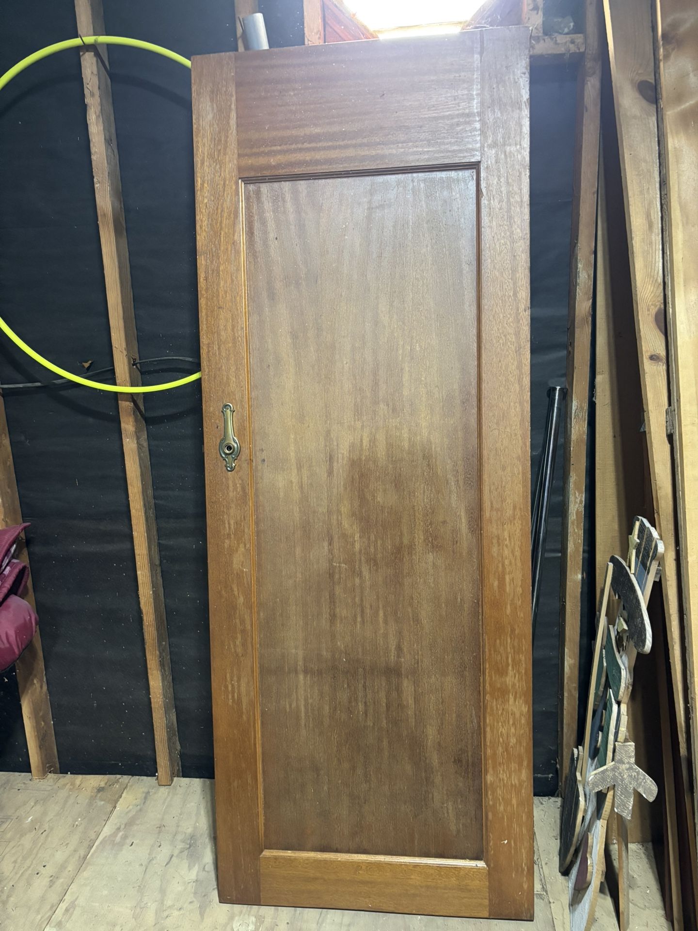 Mahogany Vintage Interior Door